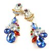 Parisienne Bloom Earrings Clips ~ Winter*