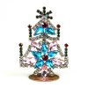 One Flower Tree Standing 8cm ~ Aqua Pink Emerald*