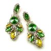 Absolue Earrings Pierced ~ Green Yellow*