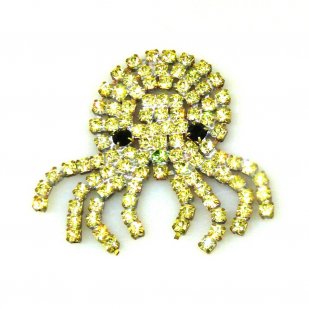 Octopussy Pin ~ Yellow Jonquil*