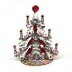 Xmas Tree Standing Decoration #03 ~ Pink Red Clear*