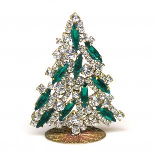 Navette Xmas Tree Stand-up ~ Clear Emerald*