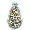 Xmas Tree Brooch #11 ~ Pastel Colors*