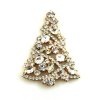 Zig-Zag Xmas Tree Brooch 7cm ~ #05*