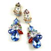 Parisienne Bloom Earrings Pierced ~ Winter*