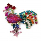 Rooster Brooch ~ #02*