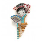 Geisha Brooch ~ #2