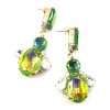 Florence Earrings Pierced ~ Extra Lime Green*