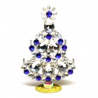 Noble Xmas Tree Decoration 16cm ~ Clear Blue*