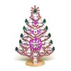 Rivoli Xmas Standing Tree 12.5cm ~ Pink Fuchsia*