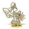 Angel with Snowflake Decoration ~ Clear Crystal (R)*