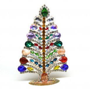 Multicolor Teardrops Standing Tree Decoration ~ #01*