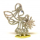 Angel with Snowflake Decoration ~ Clear Crystal (R)*