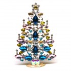 21cm Xmas Tree Decoration Navettes ~ Aqua Pink Multicolor 1*