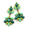 Sweetness Earrings Pierced ~ Green Tones*