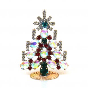 Xmas Tree Standing Decoration #05 ~ AB with Red and Green*