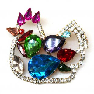 Easter Hen Brooch #1*