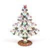 Xmas Teardrops Tree Standing Decoration 7cm ~ AB Clear*