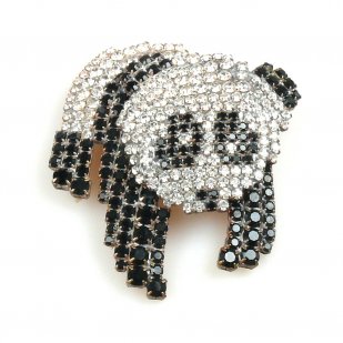 Panda Brooch