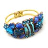 Miracle Clamper Bracelet ~ Extra Blue*