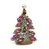 Xmas Navette Standing Tree ~ Vitrail Clear*