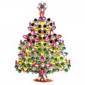 37 cm XXL Xmas Tree Table Decoration ~ Pastel Multicolor*