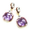 Grace Earrings Pierced ~ Extra Violet*