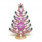 Rivoli Xmas Standing Tree 12.5cm ~ Pink Fuchsia*