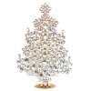 35 cm XXL Festive Xmas Tree Decoration ~ Clear Crystal*