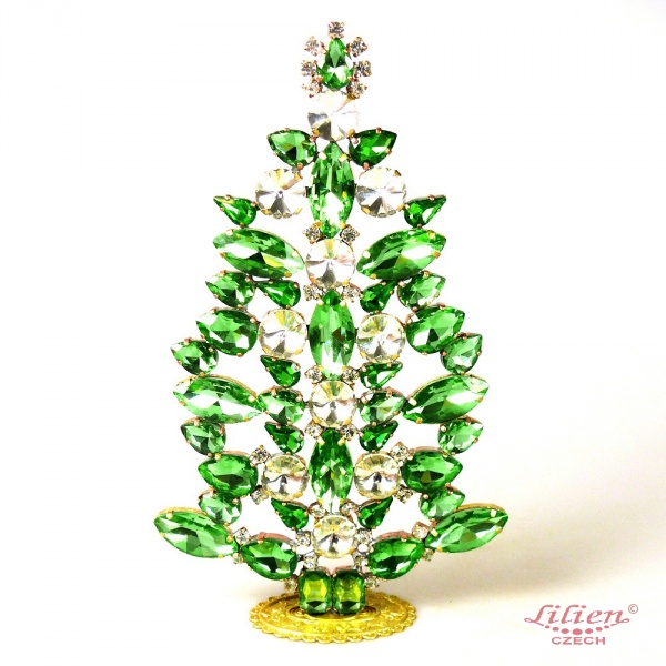 Crystal Christmas Tree for $1,320 | Clear | Luxury Czech Jewelry