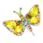 Grand Glamorous Butterfly ~ Yellow Multicolor*