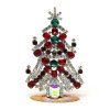 Impressive Xmas Standing Tree 12cm ~ Emerald Red Clear*