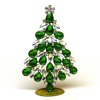 Xmas Teardrops Tree Standing Decoration 15cm ~ Peridot Green*