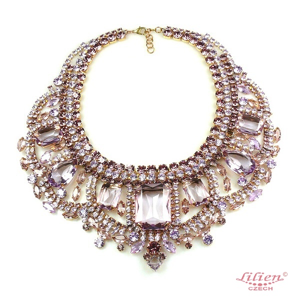 big rhinestone necklace