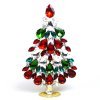 Xmas Teardrops Tree Decoration 20cm ~ Clear Red Green*