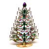 Plentiful Xmas Stand-up Tree 17cm ~ Vitrail Clear Green*