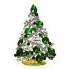 Zig-Zag Xmas Tree Stand-up Decoration 12cm ~ Green Clear*