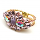 Barocco Clamper Bracelet ~ Pink AB*