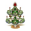 Multicolor Standing Xmas Tree Decoration 12cm ~ #03*