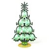 Standing Xmas Tree with Ovals 17cm ~ Mint Green Emerald*