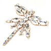 Dragonfly Brooch Extra Large ~ Clear Crystal*