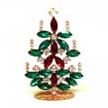 Xmas Tree Standing Decoration #15 ~ Emerald Red Clear*