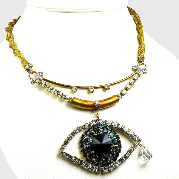 Effervescence Necklace Set ~ Emerald Green : LILIEN CZECH, authentic Czech  rhinestone jewelry